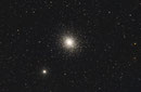 Kugelsternhaufen Messier 5 im Sternbild Schlange, ASI071MCpro an TEC140mm APO auf WS240GT, 80x180sec