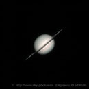 Saturn am 23.06.2010, Celestron C9.25 auf CGEM, FL3-FW-03S1M , 2x Barlowlinse, F=6500mm, f/27, R-RGG-Komposit