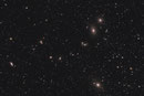 "Markarian's Kette" im Virgo-Galaxy-Cluster im Sternbild Jungfrau, ASI071MCpro am WO SpaceCat51, 60x600sec