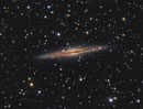 NGC 891 im Sternbild Andromeda, TEC140mm, Atik 383L+, TS 2,5"-Flattener, 15x1200sec