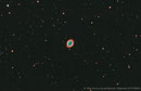 Ringnebel (Messier 57) im Sternbild Leier am 17.06.2010, Celestron C9.25 auf CGEM, Canon EOS 450Da, F=2350mm, f/10, 24x300sec (IDAS-LP2) bei ISO 800,  Guiding mit Lacerta M-GEN an TS 80mm Sucher