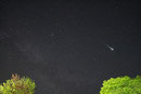 Meteor am 02.05.2011, Canon EOS 1000D, 14mm EF-Objektiv, 30sec bei ISO1600