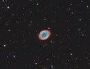 Messier 57 (Ringnebel) im Sternbild Leier, 28x600sec (Atik 383L+), 40x300sec (ASI071MCpro), Celestron C9.25 (f/10), Guiding mit Lacerta MGEN 1/3 