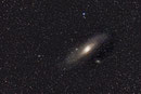 M31 - Andromedagalaxie am 12.02.2009, Canon EOS 450D auf Celestron CG-5GT, 250 mm, f/5.6, 10x3min, ISO 1600, Autoguiding mit ALCCD5 an Meade ETX90-OTA