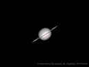 Saturn am 02.04.2010, Celestron C9.25 auf CGEM, DMK 21AF04.AS, 2x Barlowlinse, Luminanz (Baader Or-Filter): 500 aus 2500 Frames, RGB jeweils 400/2000 Frames, L-RGB