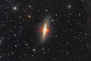 "Zigarrengalaxie" (M82) im Sternbild Großer Bär (UMa), ASI6200MM an TEC140ED + Canon EOS Ra an APM 105/650, 10micron GM3000HPS, 17h RGB und Luminanz, 12 Stunden H-Alpha 