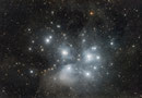 Offener Sternhaufen  "Plejaden" (Messier 45) am 01.10.2011, APO 80/480 auf WS240GT, ALCCD6c pro, F=480mm, f/6, 12x 300sec + 25x600sec *** NEUBEARBEITUNG 2021 ***