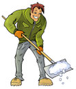Schneeschaufeln  -  Agentur: Waltl & Waltl, Graz  -  Kunde: Men at Work Object Service