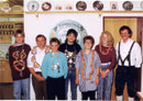 Jahr 1992: Schützenkönig Greckl. Florian, Wurstkönigin: Pangerl Silke: Brezenkönig: Schreiner Florian