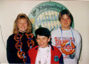 Jahr 1993: Schützenkönig: Kindermann Oliver, Wurstkönig: Schreiner Florian, Brezenkönigin: Pangerl Silke