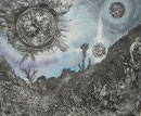 Planetscape ... Collage auf Presspappe DIN A2