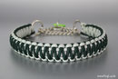 KingLuy Paracord Halsband Kairo "Double" mit Zugstoppkette