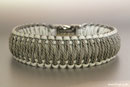 KingLuy Paracord Halsband Silver Surfer