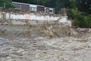 Perlenhardt-Trachyt, Baustelle in Ittenbach, Siebengebirge (Foto: E. Klein)