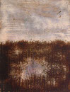 Horizonte Azul, 2002, mixed media on canvas, 116x89 cm