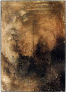 Erosión I, 1998, Mischtechnik auf Holz, 104 x 74 cm, Stahlrahmen