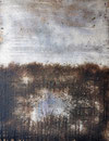 Horizonte azul, 2002, Mischtechnik auf Leinwand, 116x89 cm