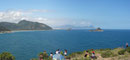 vue sur recreio, barra.. pedra bonita et pedra da gavea au loin (ou l'indien couché pour ceux qui arrivent à le voir ;))