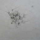 Hans Bellmer - Frontispice Unica Zurn -Pointe sèche 120 exemplaires - Atelier Georges Visat - Réalisée pour le livre "Oracles et spectacles" - 25 x 32 cm - 1967 