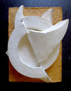 Sculpture en plâtre (signée Reiter) - 13 x 17 cm 