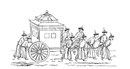 Voiture de la cour
