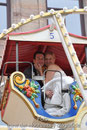 Brautpaar im Riesenrad