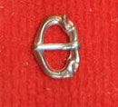 Petite boucle simple étain largeur ceinture 1.2 cm prix: 1.50 €