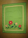 Krabbeldecke Blumen und Bienen