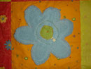 Fleeceblume in der Mitte zum Kuscheln