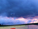 Anflug auf Whitehorse...