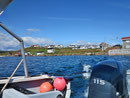 Boot nach Saddle-Island