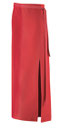 Bistroschürze mit Schlitz rot, diverse Farben, Modell 105