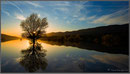 Ocaso en Yesa. © Fernando Cartagena.