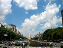 El Obelisco con la plaza de la Republica. © Leonardo Ara Pueyo.