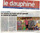 Le Dauphiné du Vendredi 31 Juillet 2015