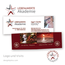 Logo und Visits