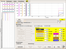 Erfassung der Vibrationsdaten (Bildschirmfoto)