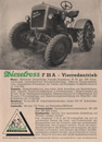 Werbeanzeige Prototyp F25 Allrad