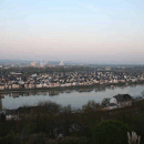 Aussicht von Bernds Wohnung