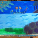 Acryl auf Leinwand