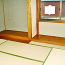 畳は新畳と表替えです。