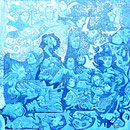 CHAOS Huile sur toile 20x20 cm