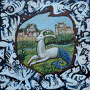 CAPRICORNE Huile sur toile 20x20 cm