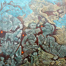 SINOPE Huile sur toile 40x40 cm