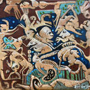 ALKAID Huile sur toile 20x20 cm