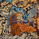 SIOGA Huile sur toile 30x30 cm