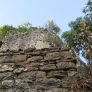 Die Ruine oberhalb der Mühle