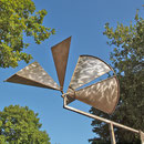 Rotation der Segmente vor blauem Himmel, Aufnahme-Datum: 11.08.2014