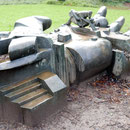 Skulptur im Regen, Aufnahme-Datum: 24.02.2016
