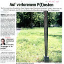 WAZ-Bericht vom 13.06.2019 zum verschwundenen Pendent des Posten